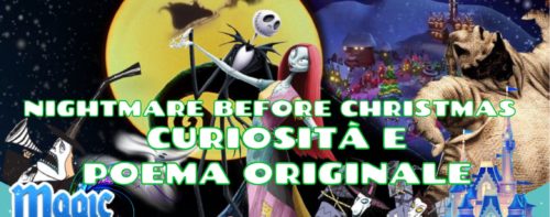 Nightmare Before Christmas: curiosità e poema originale!