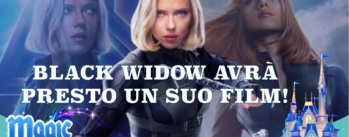Black Widow avrà presto un suo film!